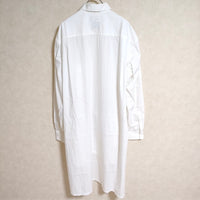 Y-3 CLASSIC LONG BACK STEP SHIRT ジップシャツ 定価30800円 長袖シャツ オフホワイト メンズ ワイスリー/Yohji【中古】4-0901M△