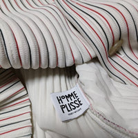 HOMME PLISSE ISSEY MIYAKE プリーツノーカラー ストライプ HOMME PLISSE ISSEY MIYAKE プリーツノーカラー ストライプ