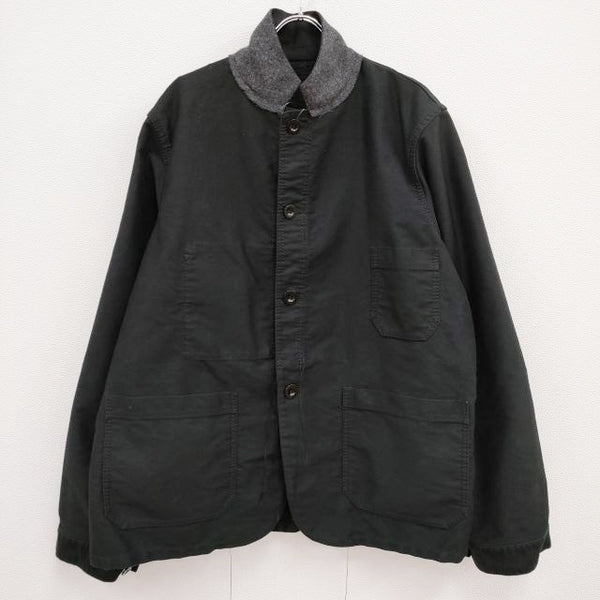 Sacai Moleskin Jacket 24-03307M 定価99000円 サイズ2 モールスキン ジャケット 24SS ブラック メンズ サカイ【中古】4-0630M♪