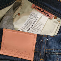 ACNE STUDIOS North Indigo デニムパンツ ネイビー レディース アクネストゥディオズ【中古】4-0901G△