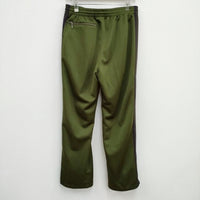 Needles Track Pant - Poly Smooth ストレート トラックパンツ ジャージ S 定価23100円 OT228 24SS カーキ メンズ ニードルス【中古】4-0714M♪