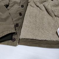 VISVIM DECKHAND JKT DMGD CHINO デッキハンド ボア WIND STOPPER  ジャケット カーキ メンズ ビズビム/ヴィズヴィム【中古】4-1028A∞