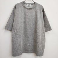 WEWILL ATLAS T-SHIRT 定価15400円 W-012-8010 サイズ1 オーバーサイズ 半袖Ｔシャツ カットソー グレー メンズ ウィーウィル【中古】4-0818S♪