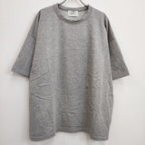 WEWILL ATLAS T-SHIRT 定価15400円 W-012-8010 サイズ1 オーバーサイズ 半袖Ｔシャツ カットソー グレー メンズ ウィーウィル【中古】4-0818S♪