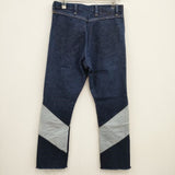 77circa 新品 circa make AJ cutback denim pants 定価31900円 加工 リメイク 32 デニムパンツ ブルー メンズ ナナナナサーカ【中古】4-0810G♪