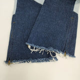 77circa 新品 circa make AJ cutback denim pants 定価31900円 加工 リメイク 32 デニムパンツ ブルー メンズ ナナナナサーカ【中古】4-0810G♪