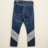 77circa 新品 circa make AJ cutback denim pants 定価31900円 加工 リメイク 30 デニムパンツ ブルー メンズ ナナナナサーカ【中古】4-0810G♪