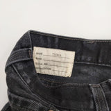 77circa 新品 circa make AJ cutback denim pants 定価31900円 加工 リメイク 32 デニムパンツ ブラック メンズ ナナナナサーカ【中古】4-0810G♪