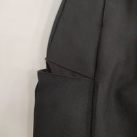 77circa 新品 circa make polyester ge3 pants 定価37400円 加工 リメイクパンツ 32 cm23ss-09 ブラック メンズ ナナナナサーカ【中古】4-0810M♪