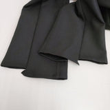 77circa 新品 circa make polyester ge3 pants 定価37400円 加工 リメイクパンツ 32 cm23ss-09 ブラック メンズ ナナナナサーカ【中古】4-0810M♪