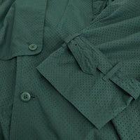 tac:tac 新品 TRENCH MESH COAT 定価86900円 パンチング M 製品加工 TA11-ZA021 トレンチコート グリーン メンズ タクタク【中古】4-0810M♪