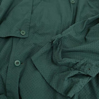 tac:tac 新品 TRENCH MESH COAT 定価86900円 パンチング L 製品加工 TA11-ZA021 トレンチコート グリーン メンズ タクタク【中古】4-0810M♪