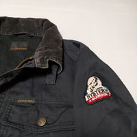 HYSTERIC GLAMOUR ブルゾン サイズS 0223AB10 コットン ジャケット ブラック メンズ ヒステリックグラマー【中古】4-1111T∞