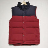 patagonia BIVY DOWN VEST 27585 FA13 ダウンベスト パープル レッド メンズ パタゴニア【中古】4-1028T∞