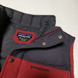 patagonia BIVY DOWN VEST 27585 FA13 ダウンベスト パープル レッド メンズ パタゴニア【中古】4-1028T∞