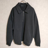 green label relaxing Sweatshirt 定価8250円 ハーフジップ 3212-140-2858 スウェット チャコールグレー メンズ グリーンレーベルリラクシング【中古】4-0901M△