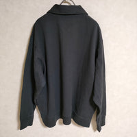 green label relaxing Sweatshirt 定価8250円 ハーフジップ 3212-140-2858 スウェット チャコールグレー メンズ グリーンレーベルリラクシング【中古】4-0901M△