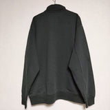 green label relaxing ハーフジップ ハイネック 定価7700円 3212-175-2796 スウェット ブラック メンズ グリーンレーベルリラクシング【中古】4-1026M∞