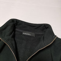 green label relaxing ハーフジップ ハイネック 定価7700円 3212-175-2796 スウェット ブラック メンズ グリーンレーベルリラクシング【中古】4-1026M∞