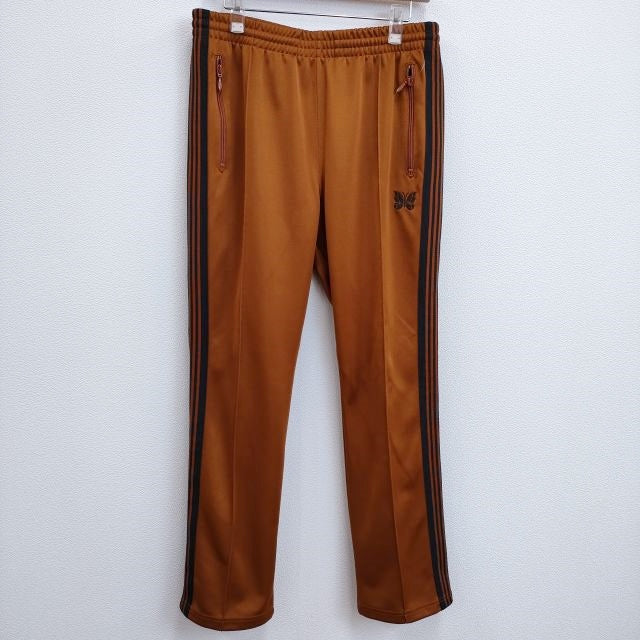 Needles NARROW TRACK PANT POLY SMOOTH ナロートラックパンツ サイズM 24SS ブラウン チャコールグ –  ブランド古着の専門店gee,jee（ジージー）