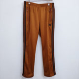 Needles NARROW TRACK PANT POLY SMOOTH ナロートラックパンツ サイズM 24SS ブラウン チャコールグレー メンズ ニードルス【中古】4-0814M♪