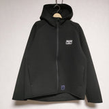 M&M CARDBOARD KNIT FULL ZIP PARKA パーカー ブラック メンズ エムアンドエム【中古】4-1016M∞