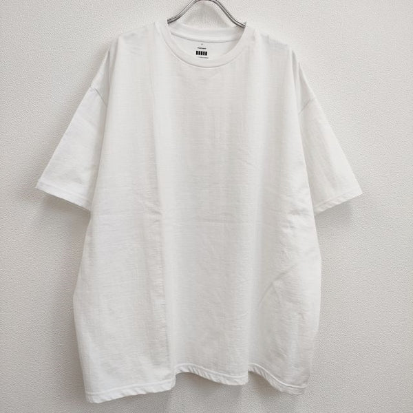 Graphpaper 新品 S/S OVERSIZED TEE GU231-70308B 定価16500円 半袖Ｔシャツ カットソー ホワイト メンズ グラフペーパー【中古】4-0818S♪