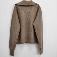 AURALEE 新品 BABY CASHMERE KNIT CARDIGAN A23AC01BC 定価88000円 4 カシミヤ カーディガン 23AW ベージュ メンズ オーラリー【中古】4-0814T♪