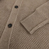 AURALEE 新品 BABY CASHMERE KNIT CARDIGAN A23AC01BC 定価88000円 4 カシミヤ カーディガン 23AW ベージュ メンズ オーラリー【中古】4-0814T♪