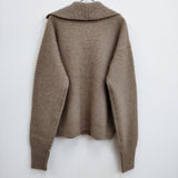 AURALEE 新品 BABY CASHMERE KNIT CARDIGAN A23AC01BC 定価88000円 5 カシミヤ カーディガン 23AW ベージュ メンズ オーラリー【中古】4-0814T♪