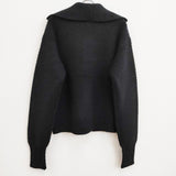 AURALEE 新品 BABY CASHMERE KNIT CARDIGAN A23AC01BC 定価88000円 3 カシミヤ カーディガン 23AW ブラック メンズ オーラリー【中古】4-0814T♪