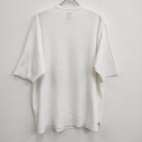 BATONER SMOOTH KNIT CREW NECK TSHIRT BN-23SM-038 定価19800円 サイズ3 半袖Ｔシャツ カットソー ホワイト メンズ バトナー【中古】4-0818S♪