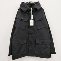 HERILL 新品 SAS Jacket Blackfield 23-011-HL-8010-3 定価71500円 5 マウンテンパーカー 23AW ブラック メンズ ヘリル【中古】4-0814T♪#