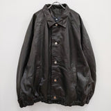 ISSUETHINGS 新品 John別注 Lether Jacket 定価181500円 レザー ジャケット 24SS ブラック メンズ イシューシングス【中古】4-0814T♪#