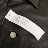 ISSUETHINGS 新品 John別注 Lether Jacket 定価181500円 レザー ジャケット 24SS ブラック メンズ イシューシングス【中古】4-0814T♪