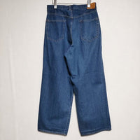 markaware 1 TACK WIDE JEANS ジーンズ A17C14PT02C デニムパンツ ネイビー メンズ マーカウェア【中古】4-1019G∞