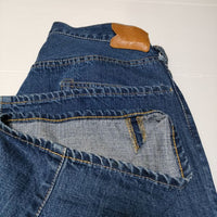 markaware 1 TACK WIDE JEANS ジーンズ A17C14PT02C デニムパンツ ネイビー メンズ マーカウェア【中古】4-1019G∞