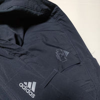 adidas ポリエステル ボンディング加工 TECH PANTS テック パンツ ネイビー メンズ アディダス【中古】4-1019G∞