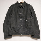 SCYE BASICS ブラックデニム BLACK SELVEGE DENIM JACKET 20周年記念 定価37400円 デニムジャケット 黒 メンズ サイベーシックス【中古】4-1016M∞