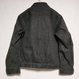 SCYE BASICS ブラックデニム BLACK SELVEGE DENIM JACKET 20周年記念 定価37400円 デニムジャケット 黒 メンズ サイベーシックス【中古】4-1016M∞