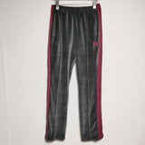 Needles Narrow Track Pant - C/PE Velour MR293 ベロアトラック パンツ チャコールグレー メンズ ニードルス【中古】4-1005T∞