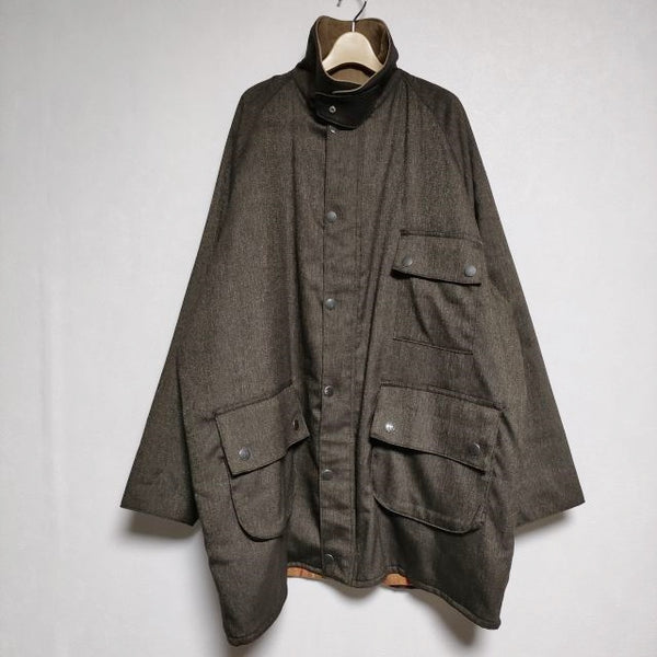 gourmet jeans GR-2211 STORM COAT 定価86900円 ストーム ジャケット ブラウン メンズ グルメジーンズ【中古】4-1028T∞