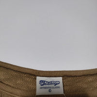 tieasy 起毛コットン 日本製 サイズ5 長袖Ｔシャツ カットソー ロンＴ ブラウン メンズ ティージー【中古】5-0115M∞