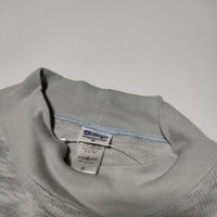 tieasy 起毛コットン モックネック 日本製 サイズ5 長袖Ｔシャツ カットソー ロンＴ グレー メンズ ティージー【中古】5-0115M∞