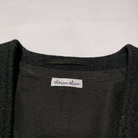 Steven Alan Vest 定価22000円 ウール ジップアップ 8125-186-0735 ベスト 22AW チャコールグレー メンズ スティーブンアラン【中古】4-1208T∞