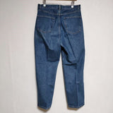 Steven Alan 13.5oz DENIM 5P BAGGY TAPERED PANTS ダメージ加工 ジーンズ デニムパンツ ブルー メンズ スティーブンアラン【中古】5-0115G∞