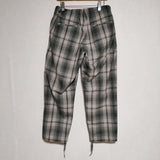 un/unbient EASY TROUSERS UNPT59-UMEX WOOL TROPICAL イージートラウザース パンツ グレー メンズ アン【中古】4-1215M∞
