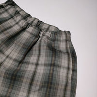 un/unbient EASY TROUSERS UNPT59-UMEX WOOL TROPICAL イージートラウザース パンツ グレー メンズ アン【中古】4-1215M∞