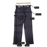 TATAMIZE TATAMIZE-P01B FLIP CHINO フリップチノパンツ サイズ2 チノパンツ ダークネイビー メンズ タタミゼ【中古】5-0405M♪