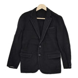 TOMORROWLAND サイズ46 ウール テーラードジャケット ブラック メンズ トゥモローランド【中古】2-1020T♪